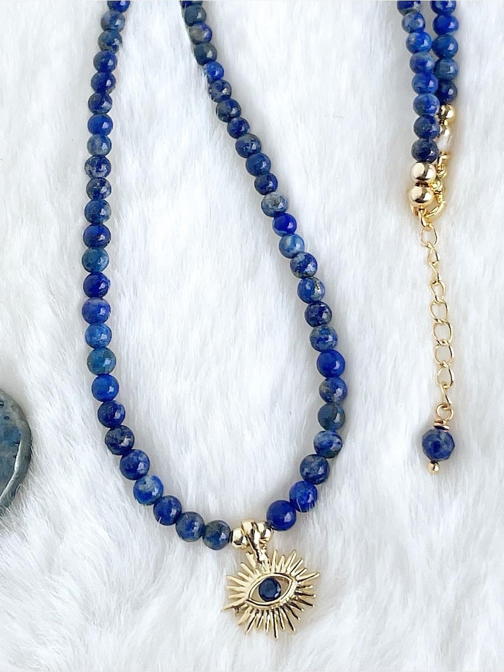 💙✨ Lapis Lazuli Evil Eye Necklace ✨💙